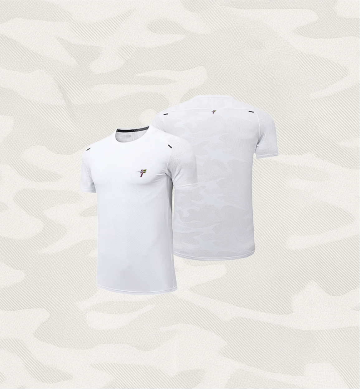 WHITE CAMO T