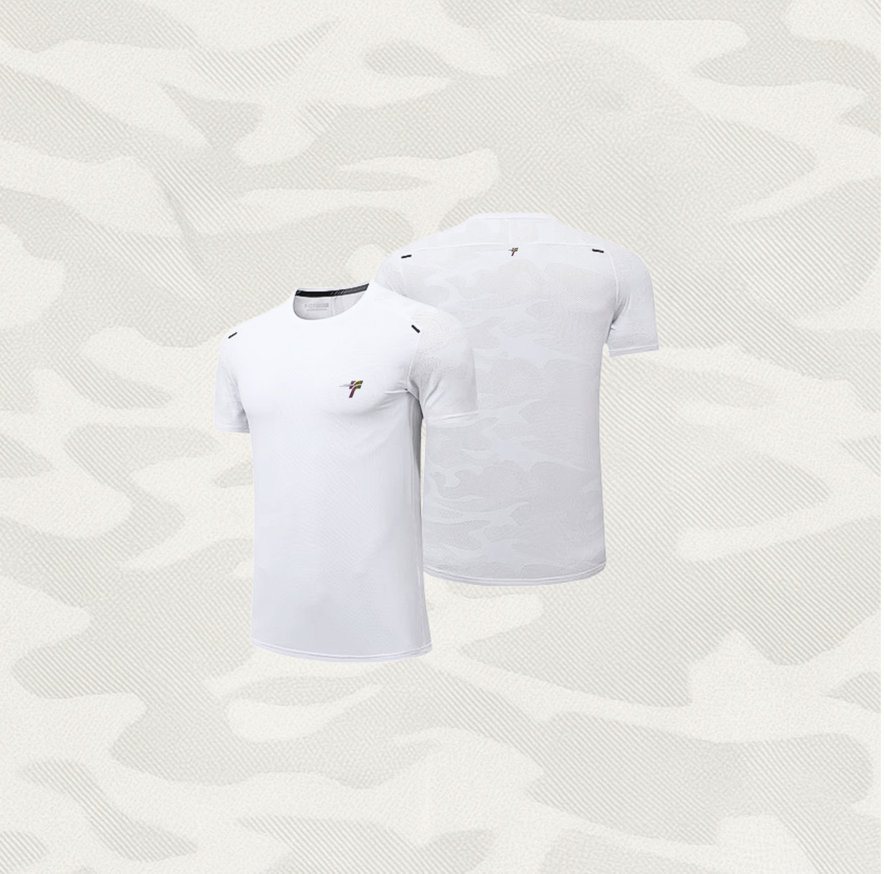 WHITE CAMO T