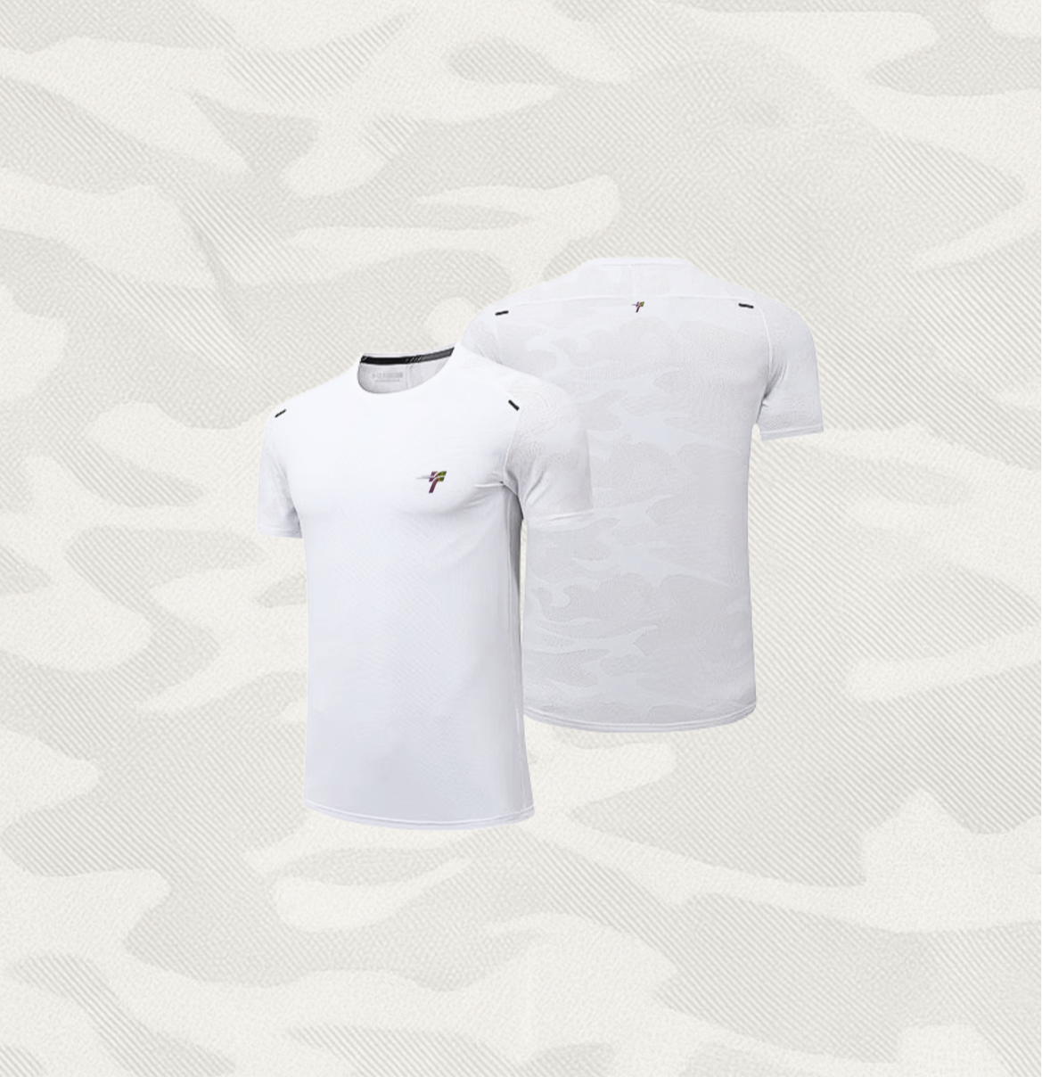 WHITE CAMO T