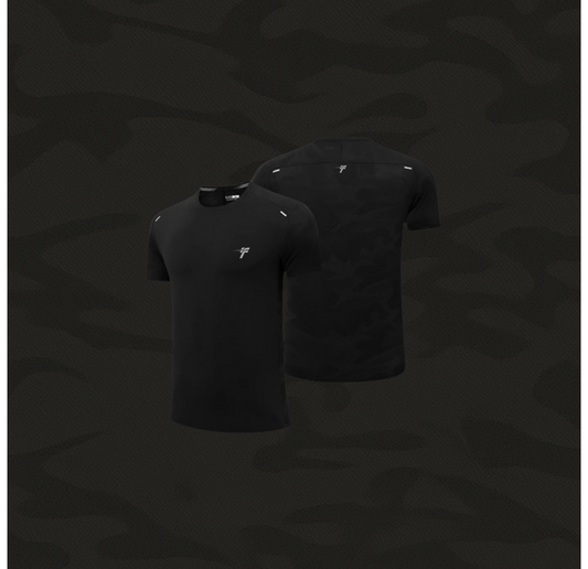 BLACK CAMO T